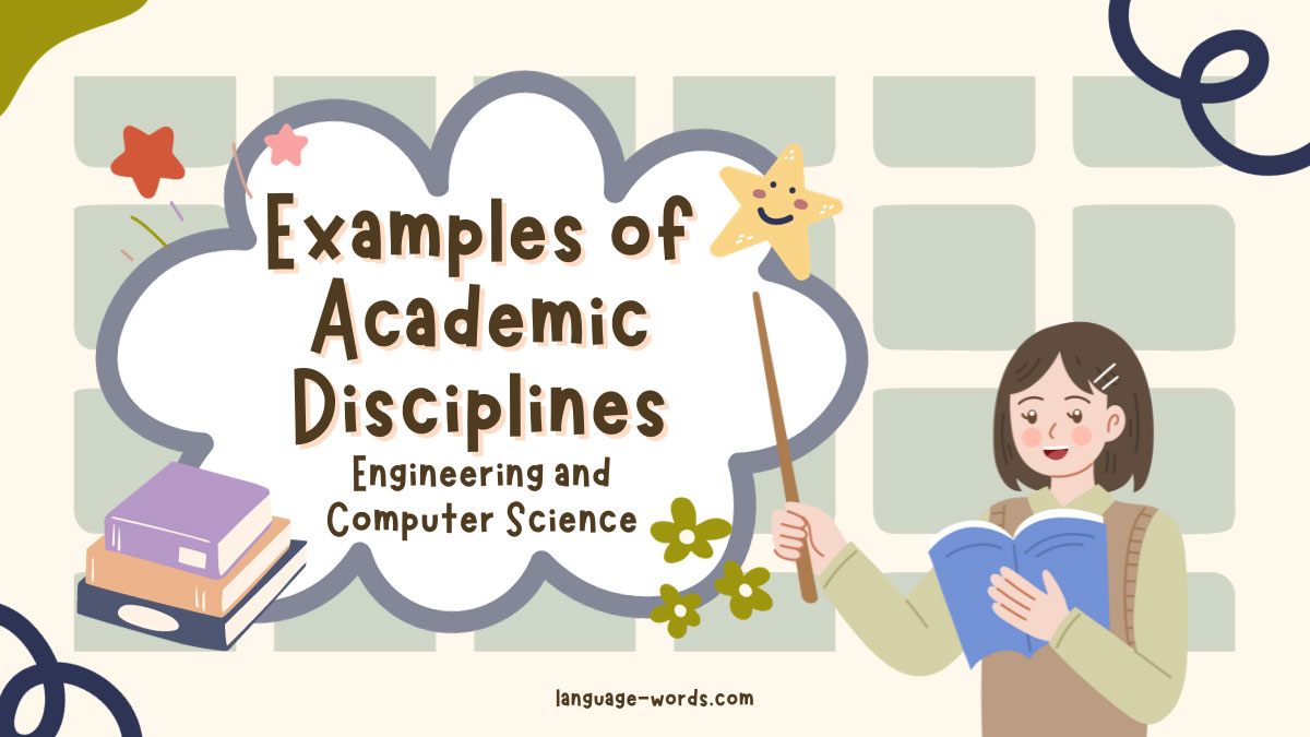 Examples of Academic Disciplines