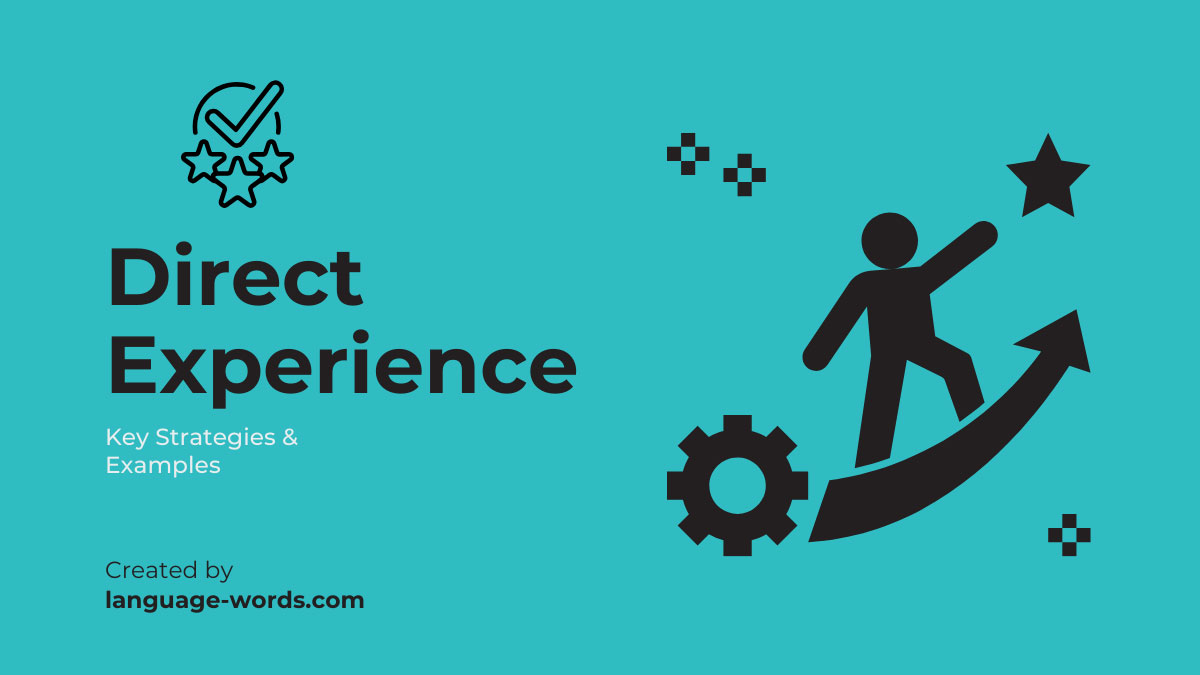 Examples of direct experience