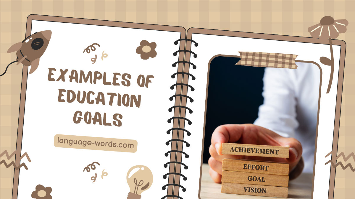 Examples of Education Goals