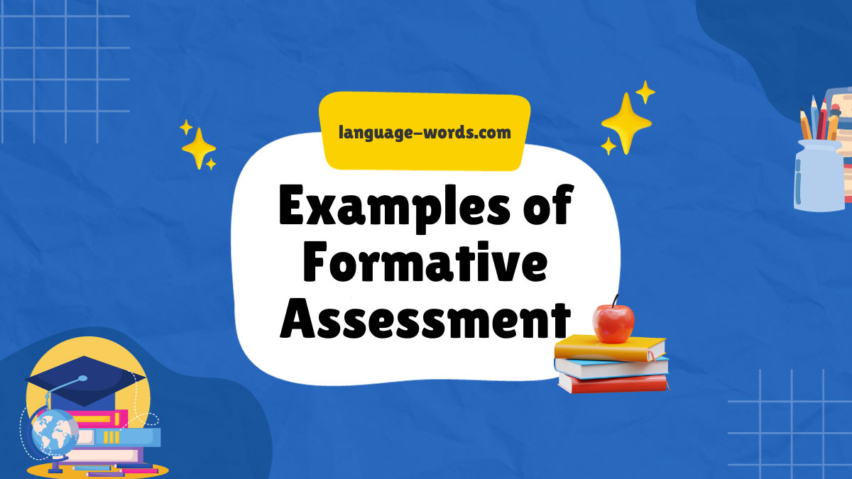 Examples of Formative Assessment