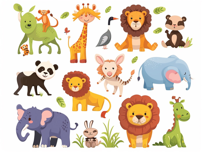 various animals starting with D