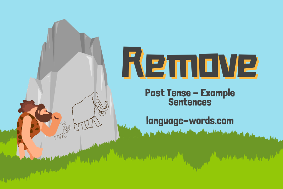 Past Tense Of Remove